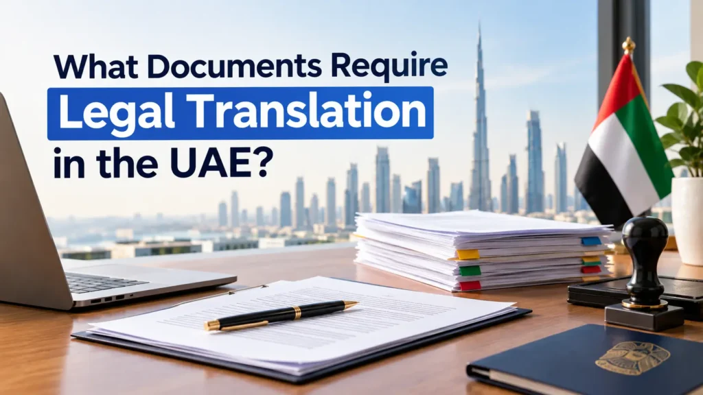 What Documents Require Legal Translation in the UAE? A Complete Guide